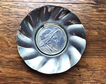 Vintage bonbon dish, silver plated, from the twenties