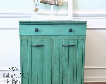 Double Tilt out trash bin with Drawer/ 2 door tilt out trash bin with Drawer/ laundry bin/ tilt out/ sorting bin/ tilt out bin