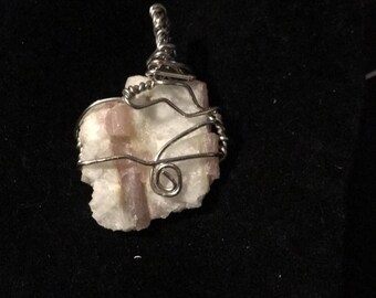 Raw Pink Tourmaline Crystal