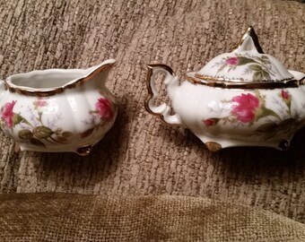 Napco China Cream and Sugar set
