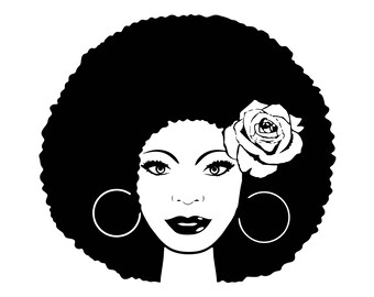 Black Woman Nubian Princess Queen Afro Hair Beautiful African