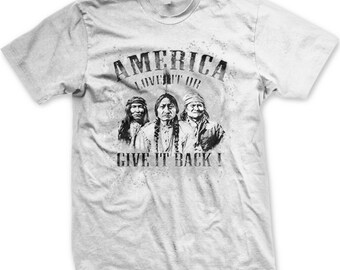 Native American T Shirt America Love It Or Give It Back