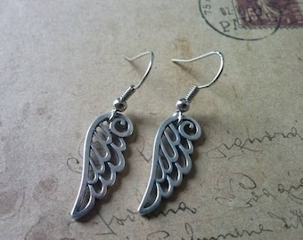 Feather earrings No.. 2 ~ silver ~