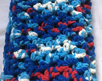 Limited time ONLY! Red White and Blue Baby Blanket