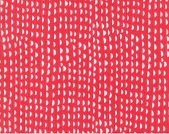 Ruffles Red Cotton Woven, Just Another Walk in the Woods by Moda