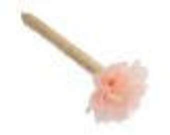 stylo pour livre d'or mariage fleur pêche- wedding guest book pen peachy flower