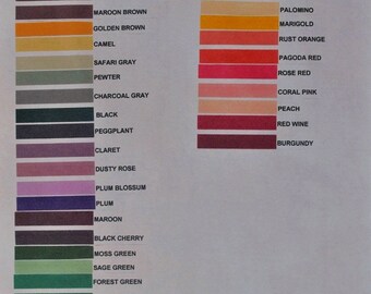 Fiber Reactive Low Impact Dyes (Hand Dyed Colors)