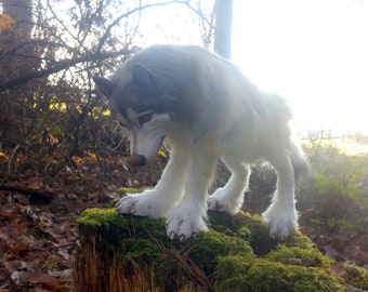 posable doll - a wolf from the biesterey