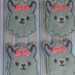 Llama Felties four cut Llama felt embellishments