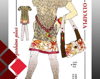 Patterns, 0909, dress and leggings (1116)