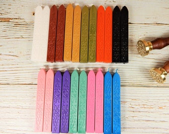 Sealing Wax, 2 x Wax Melts, Vintage Style Tool, Wax Seal, Envelope Wax, Wedding Stationery Tool, Crafting Supplies