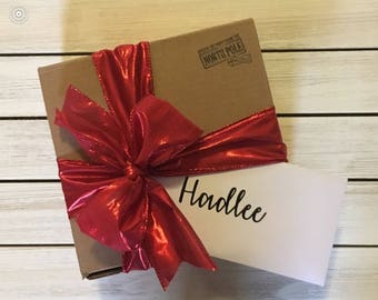 Personalized Santa Box // Santa Box // Santa Letter // Santa Delivery // Snowman Soup // Elf Delivery // Personalized Elf
