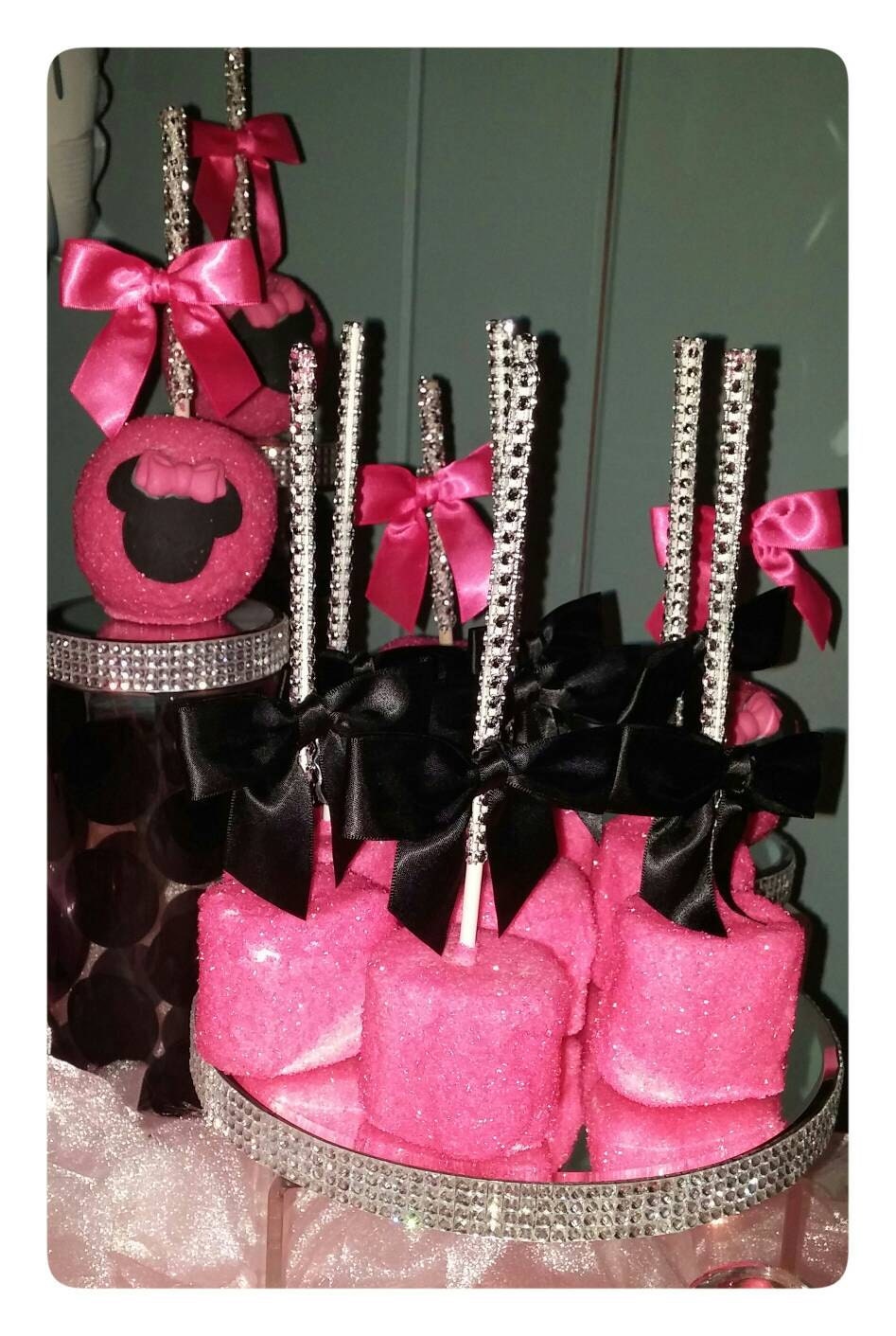 The Whole Shebang Minnie Mouse Dessert Table Candy Buffet 12