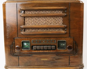 Antique Coronado Tabletop Tube Radio Model 853 - For Repair