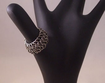Stainless Steel Chainmaille Ring