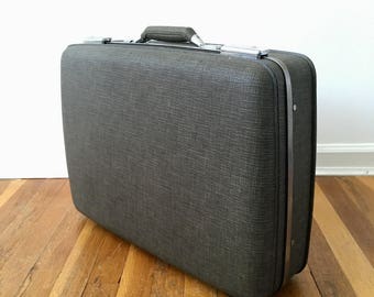 Vintage American Tourister Suitcase with Key