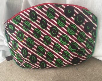 Gift card holder for the bag, fully lined in Wax.