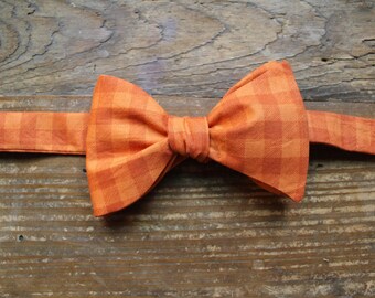 Cotton Bow Tie - Autumn Picnic