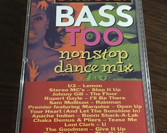 Strictly Bass TOO non stop dance mix cassette tape