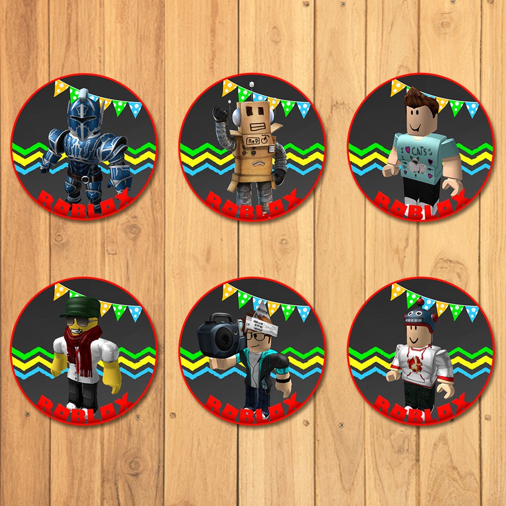 roblox cupcake toppers chalkboard roblox stickers roblox