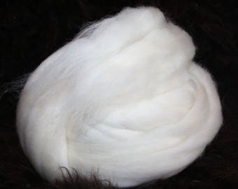 1 lb. Superwash Blue Face Leicester Beautiful BFL Combed Top Wool Roving