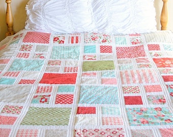 Grandma's Window Quilt Pattern / PDF