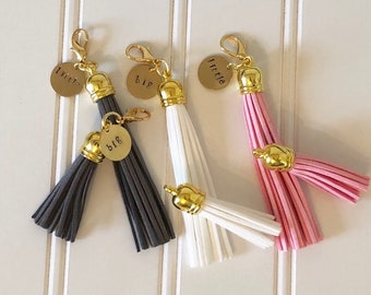 Big Little Gift Set, Big Little Keychain, Big Little Reveal, Tassel Keychain, Tassel Purse Charm, Big Little Tribal Keychain, Big/Lil Charm