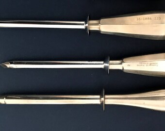 Surgical Instrument: Trocar | Veterinary Instrument | Vintage Medical Instrument