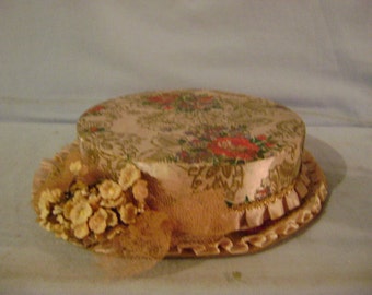 Candy Box in Shape of Lady's Hat