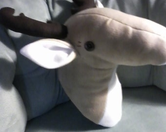 Stuffed deer head for the wall