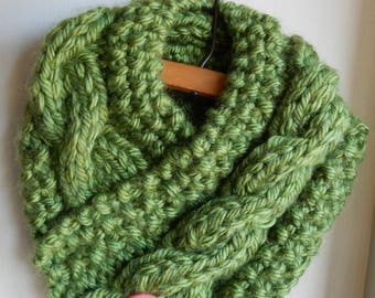 Children's Cowl Knit Scarf