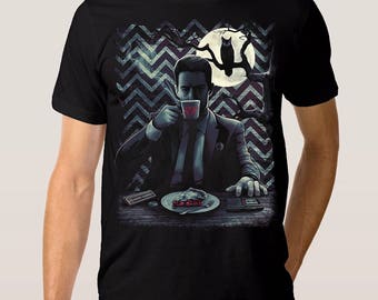 Twin Peaks 'Dale Cooper' Art T-shirt, Men's Women's All Sizes