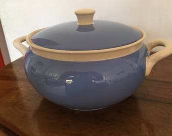 Blue vintage Villeroy & Boch tureen