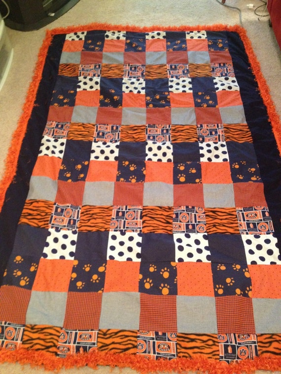 Items similar to Auburn University Quilt on Etsy