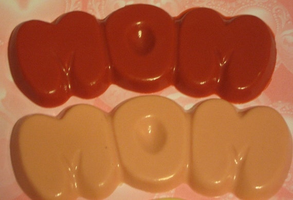 One dozen Mom bubble letter chocolate bars party favors Mothers day and birthday gifts