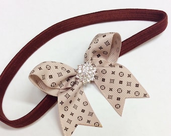 baby burberry headband