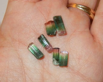 Watermelon Tourmaline crystal- small