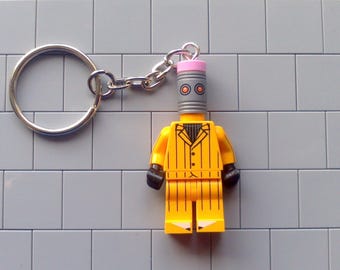 LEGO Batman Movie "The Eraser" Minifigure Key Ring