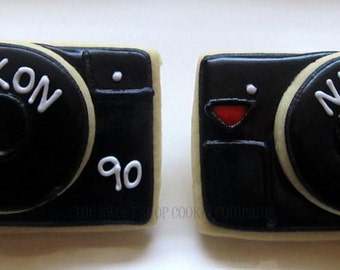Camera Cookies 2 dozen