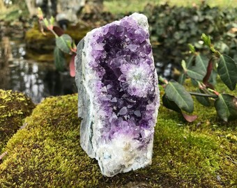 Amethyst Geode Crystal Cluster ~ Brazil