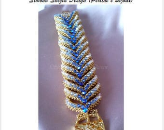 TUTORIAL "SEA WAVES" bracelet / bracciale