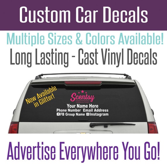 Authorized Scentsy Vendor Scentsy Car Decal Scentsy Custom