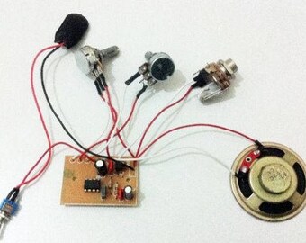 Guitar Amp Kit Distortion and volume pot