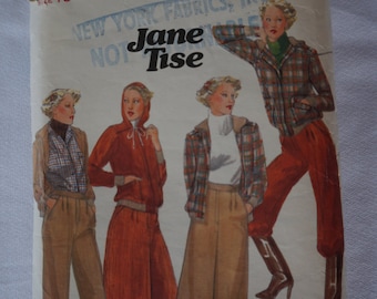 Butterick 5631 Vintage Jane Tise Pattern Size 10