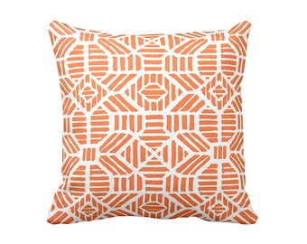 Orange Decorative Throw Pillow Cover Orange Lumbar Pillow Orange Pillow Decorative Pillow for Couch Pillow 20x20 24x24 Inches