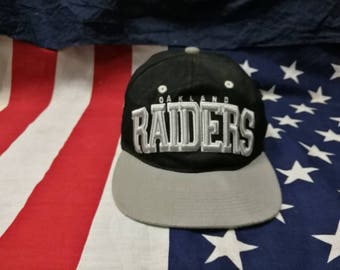 vintage OAKLAND RAIDERS nfl snapback cap hat team apparel