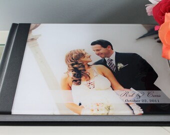 custom wedding photo album11x14 horizontal acrylic cover wedding album with 30 pages albums remembered