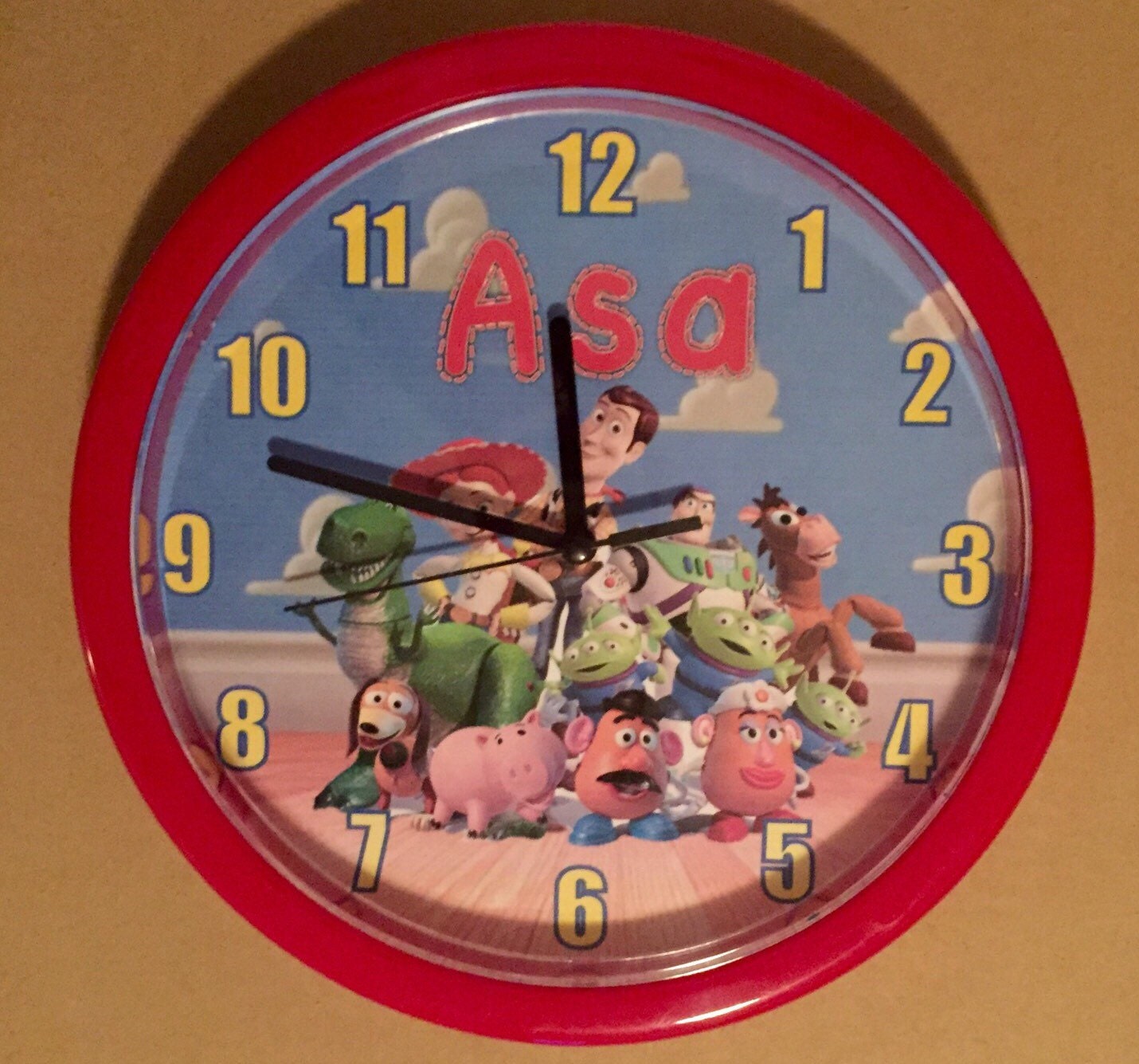 toy story clock argos