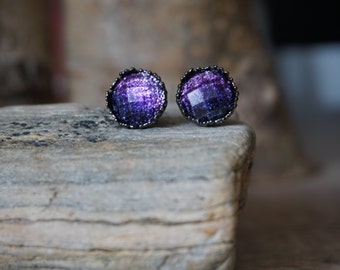 Earrings "Purple unicorn"
