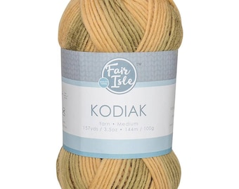 Bear Fair Isle Kodiak Space Dye Yarn Wool (Pre-Order)